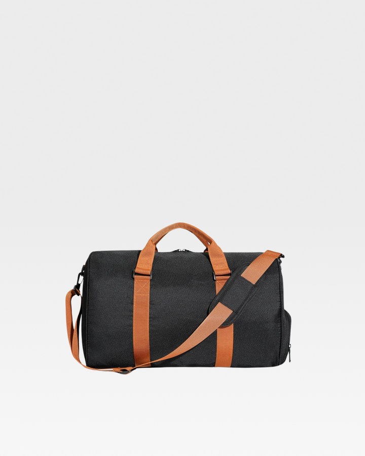 Nylon Travel Bag in Black