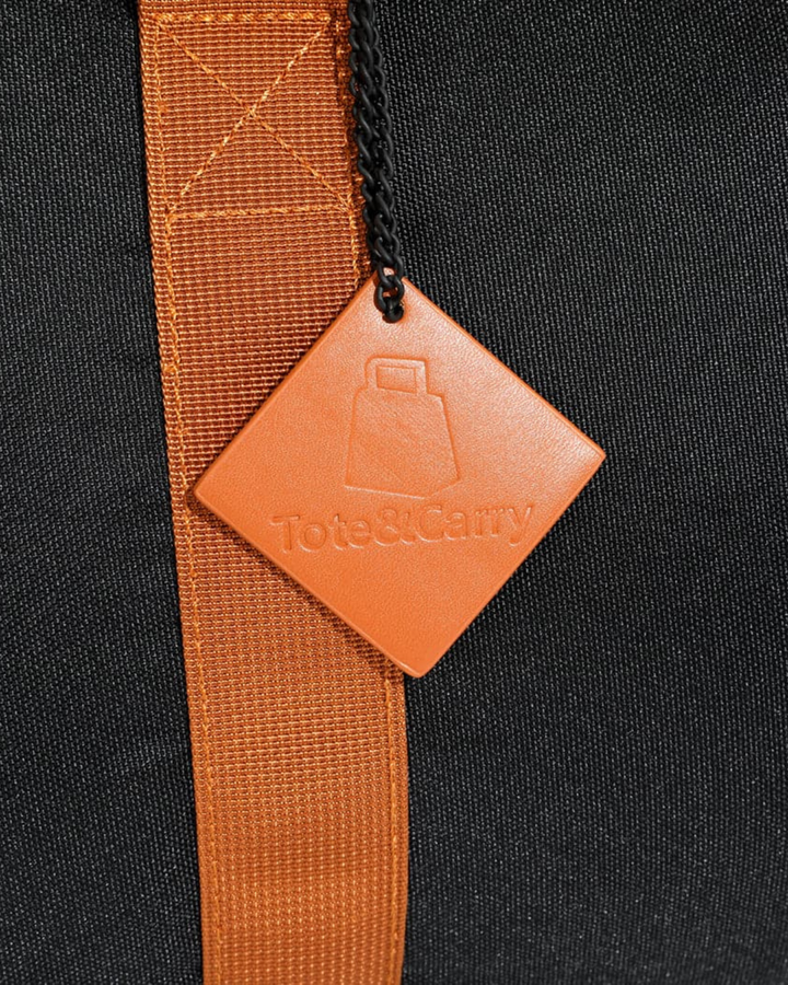 Nylon Travel Bag in Black