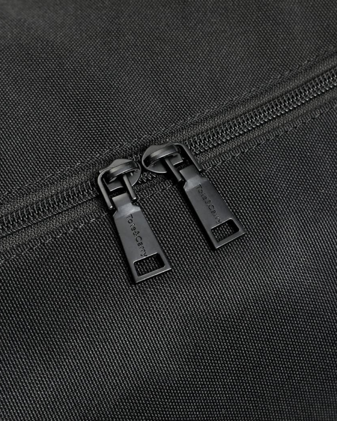 Nylon Travel Bag in Black