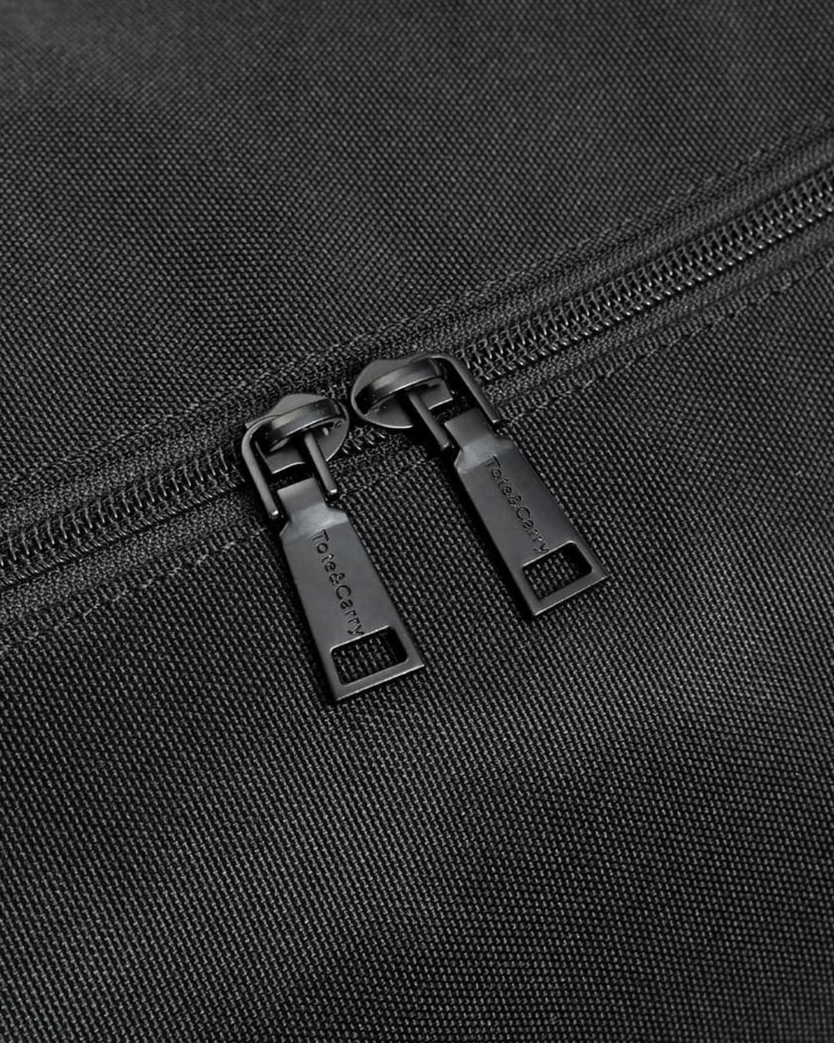 Nylon Travel Bag in Black