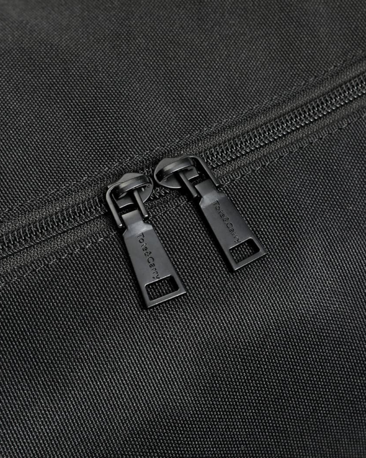 Nylon Travel Bag in Black