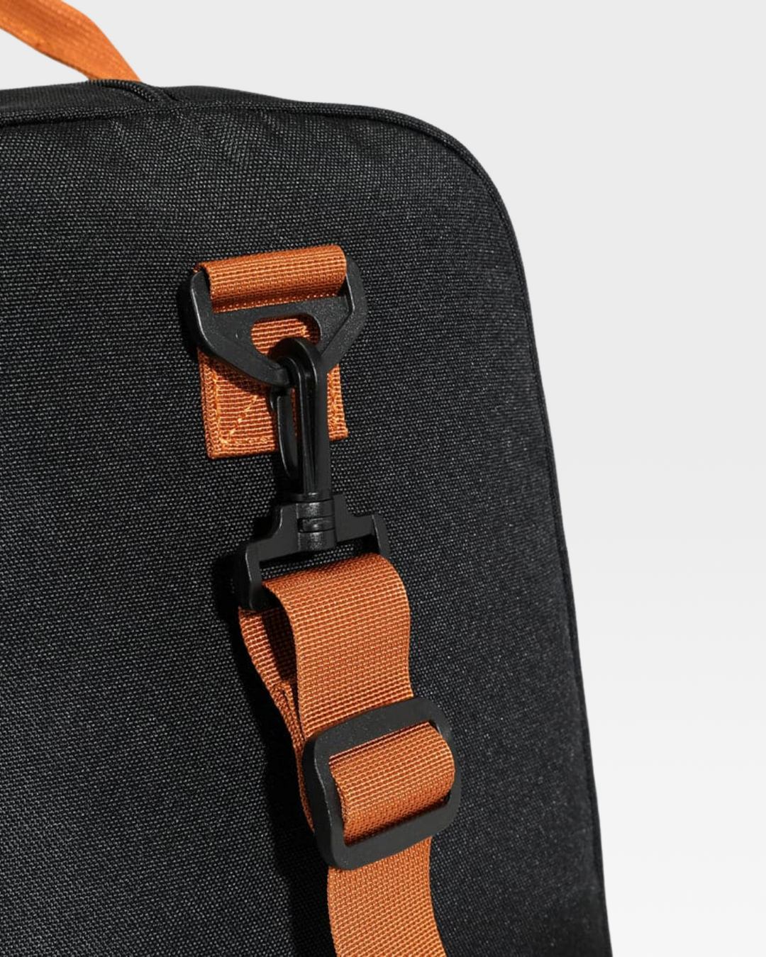 Nylon Travel Bag in Black