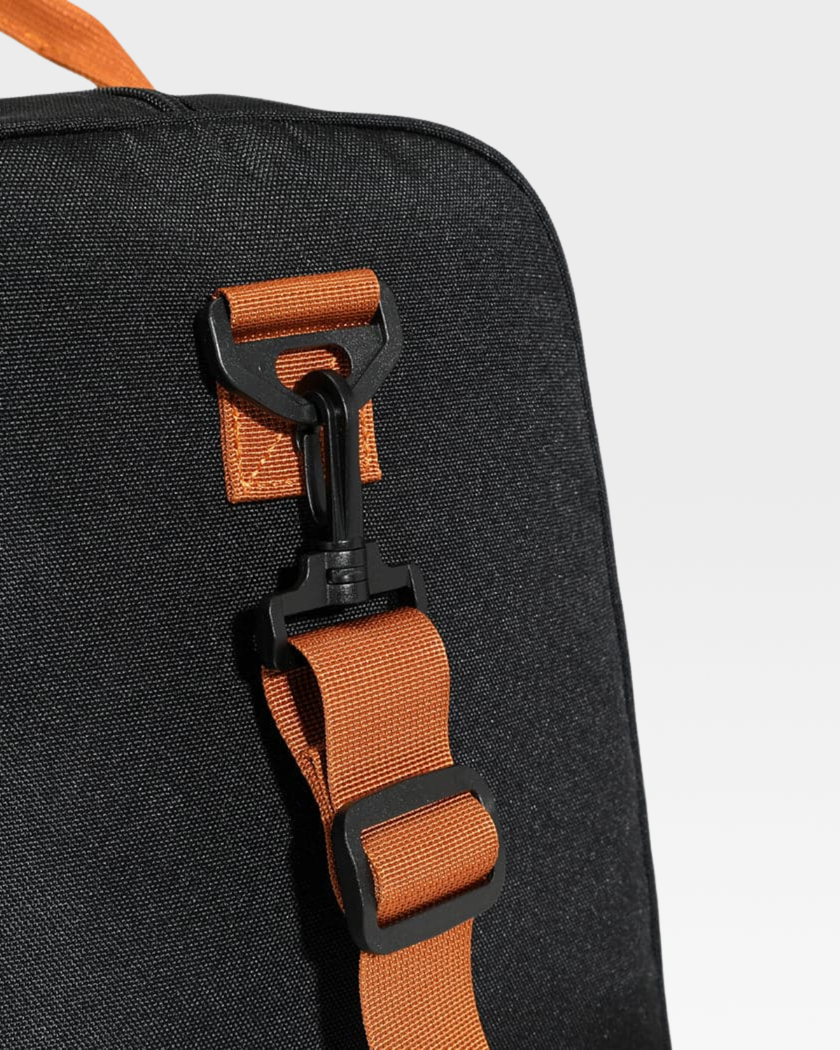 Nylon Travel Bag in Black