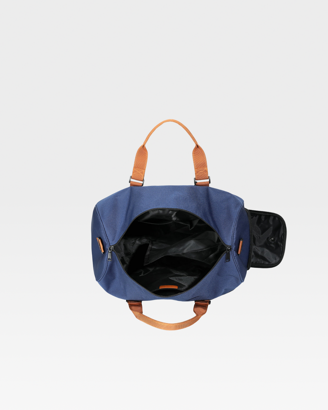 Nylon Travel Bag in Navy Blue