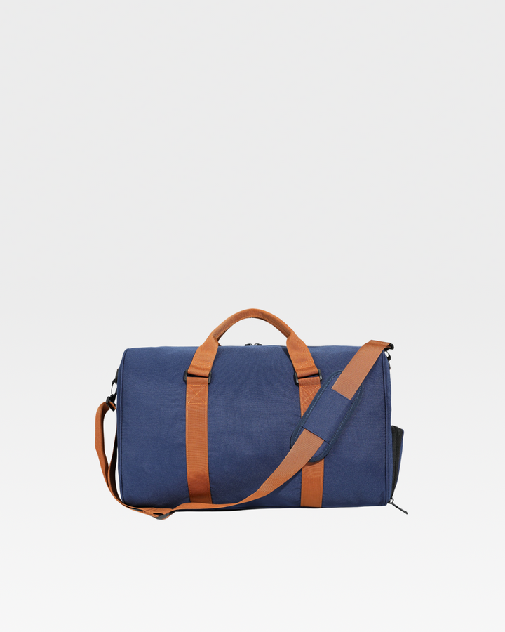 Nylon Travel Bag in Navy Blue
