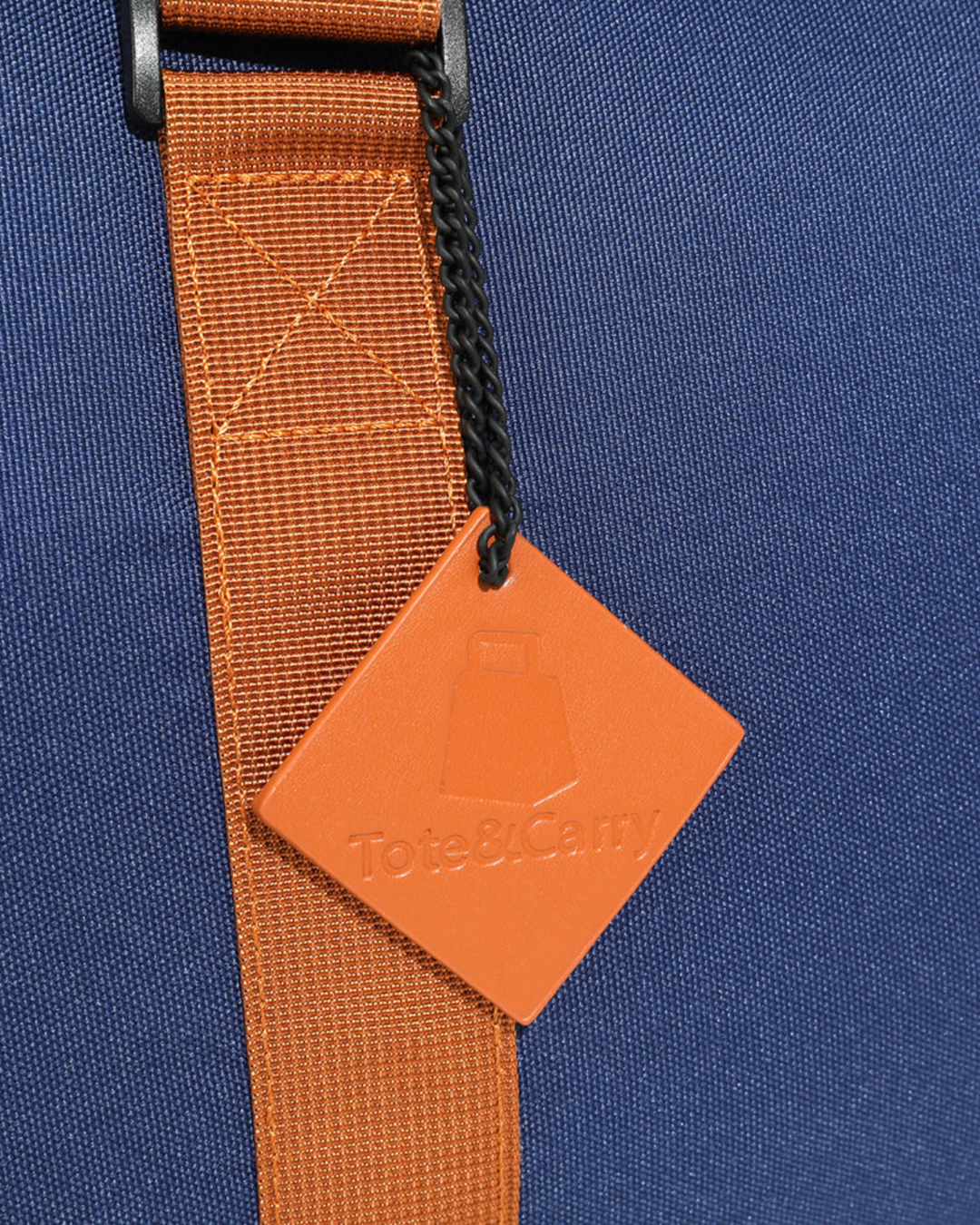 Nylon Travel Bag in Navy Blue