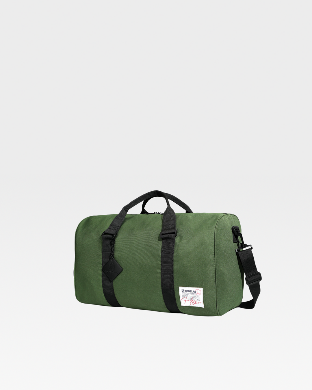 Nylon Travel Bag in Olive Green