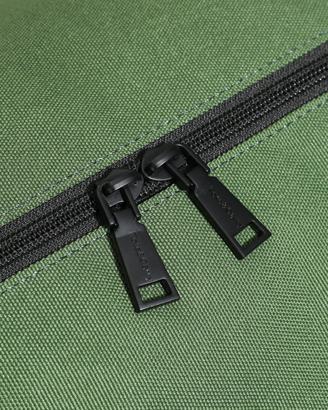 Nylon Travel Bag in Olive Green