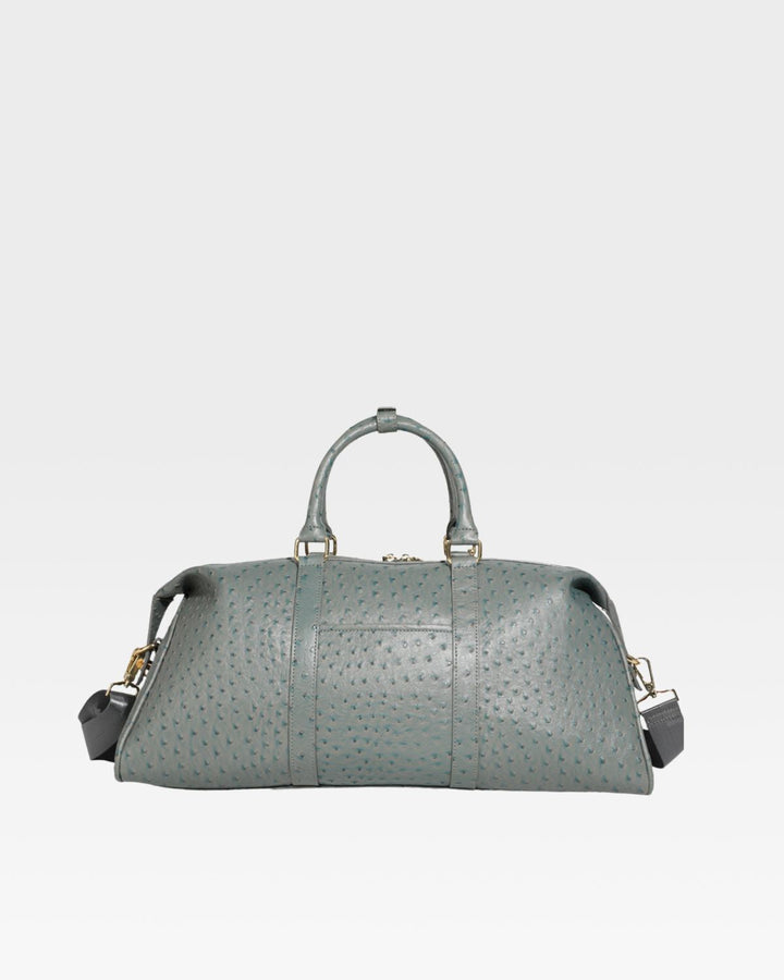 Ostrich Duffle Bag in Grey