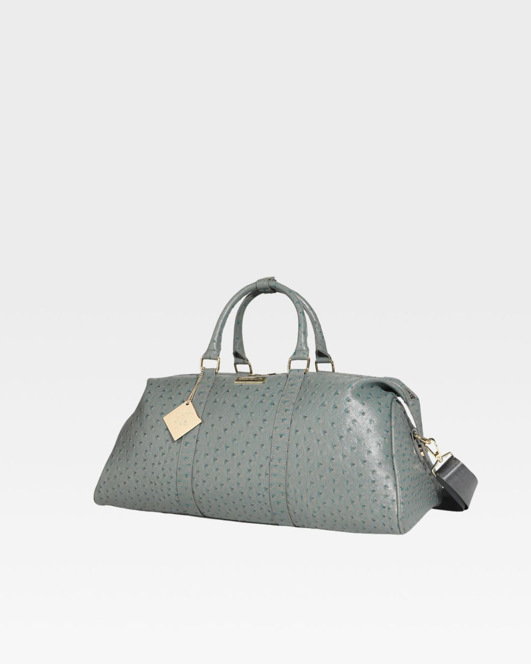 Ostrich Duffle Bag in Grey