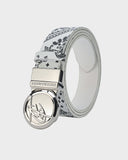 Paisley Belt in White