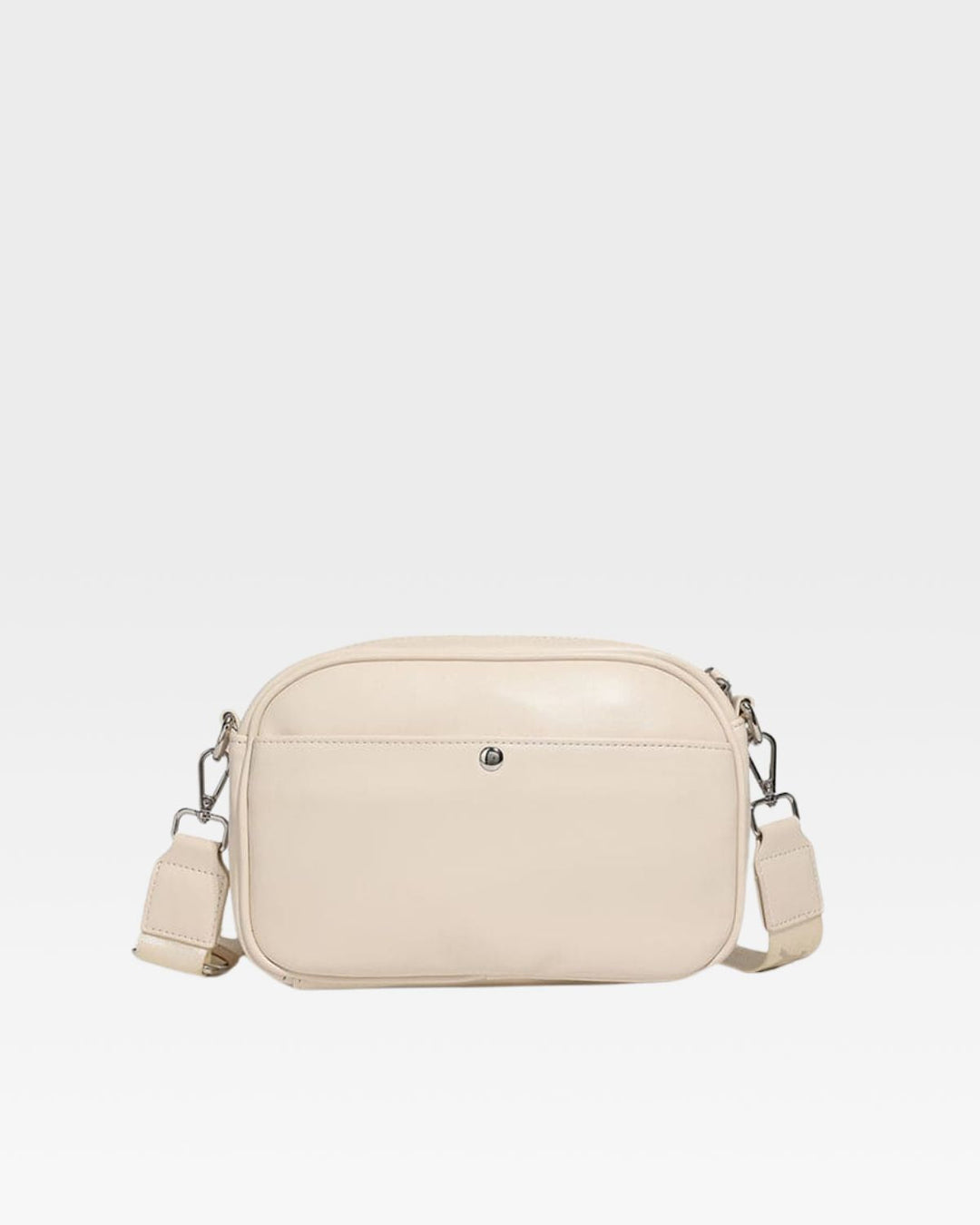 Paisley Crossbody Messenger Bag in Beige