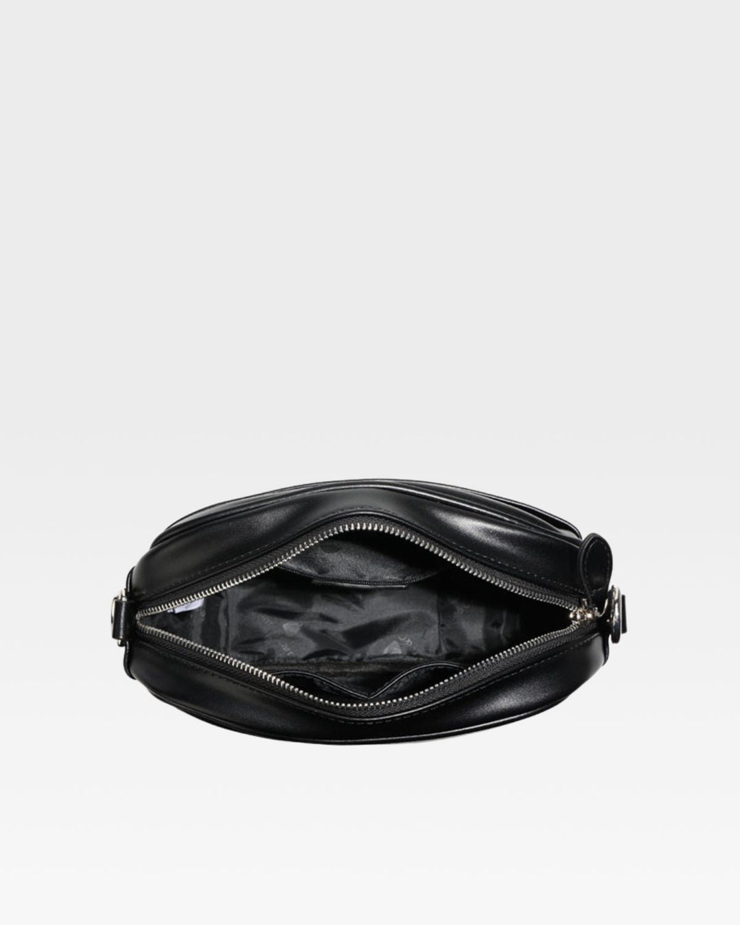 Paisley Crossbody Messenger Bag in Black