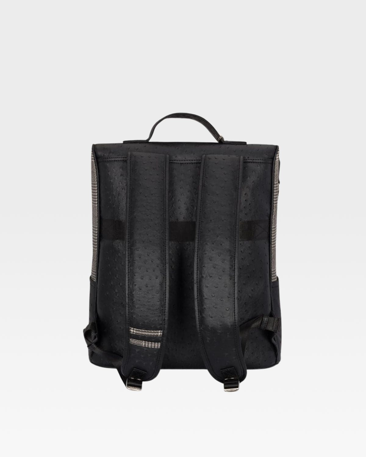 Plaid Travel Set in Black