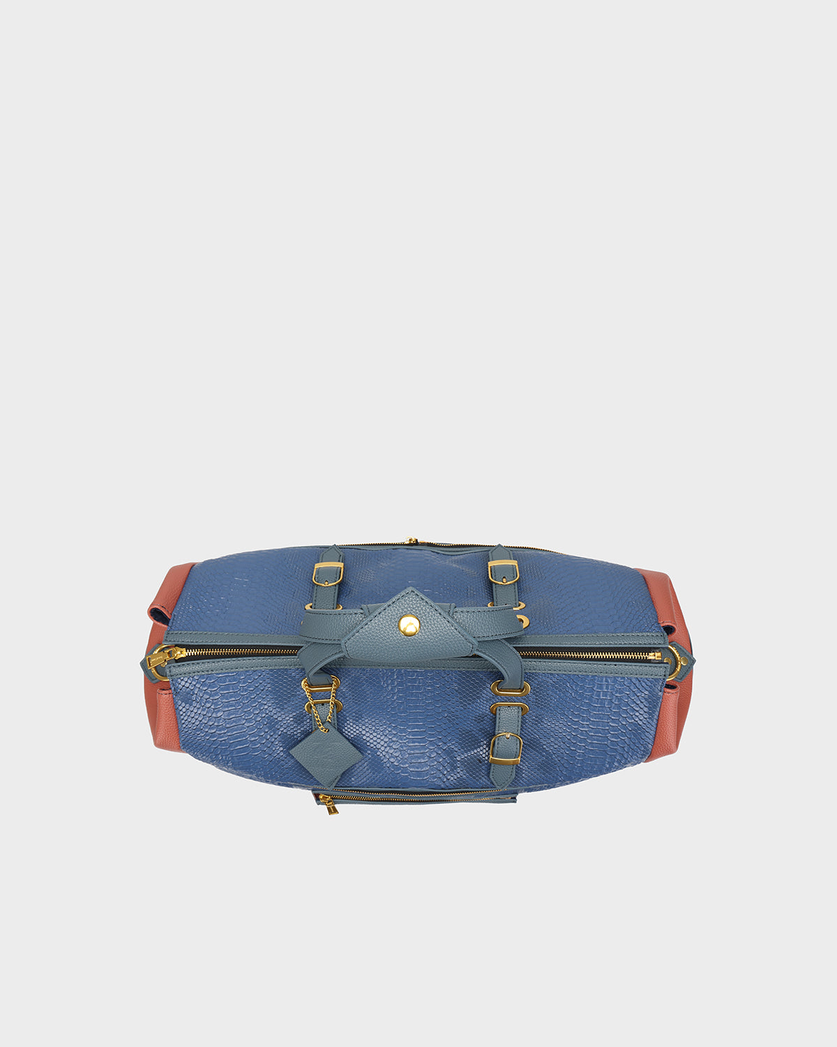 POWER Luxe Travel Set in Blue & Clay-Red 🗸