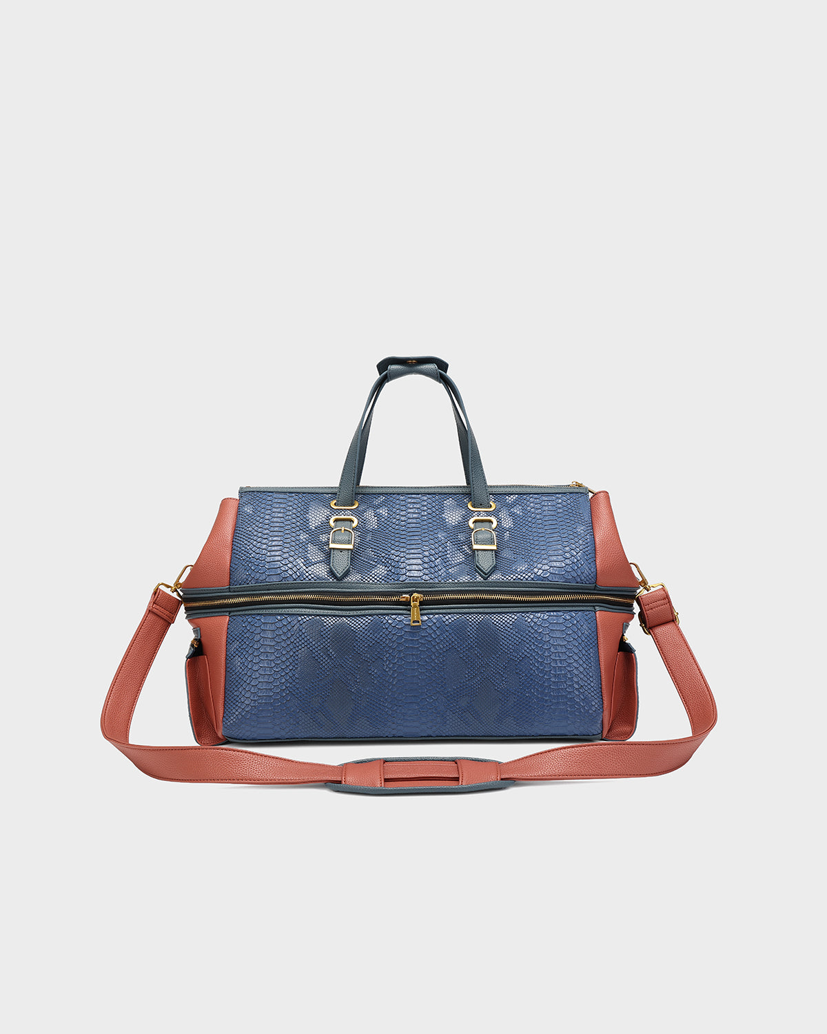 POWER Luxe Travel Set in Blue & Clay-Red 🗸