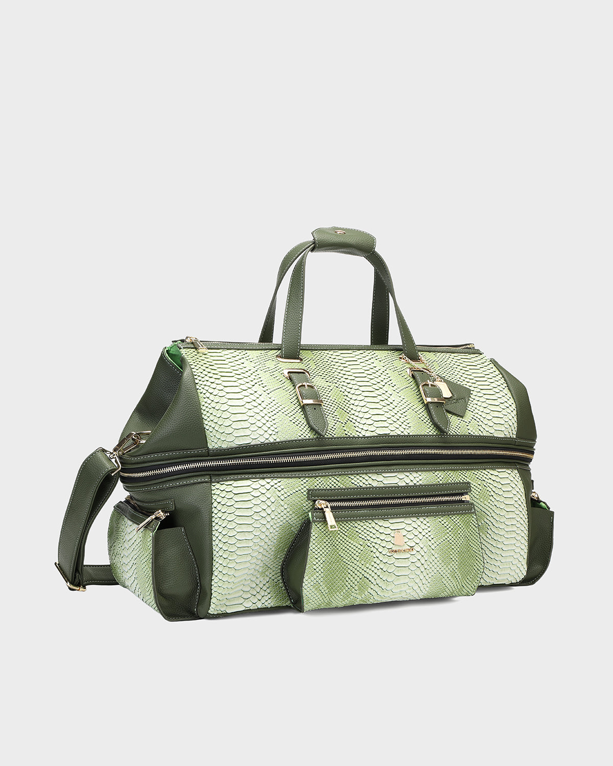 POWER Luxe Travel Set in Green