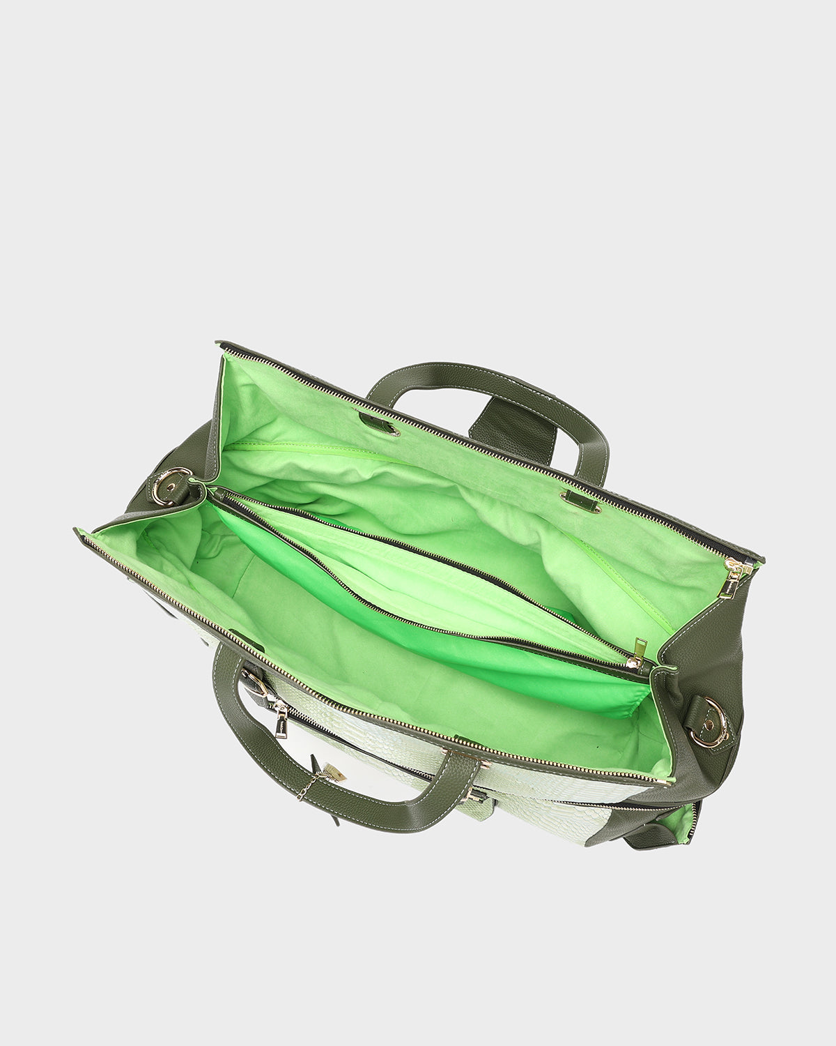 POWER Luxe Travel Set in Green