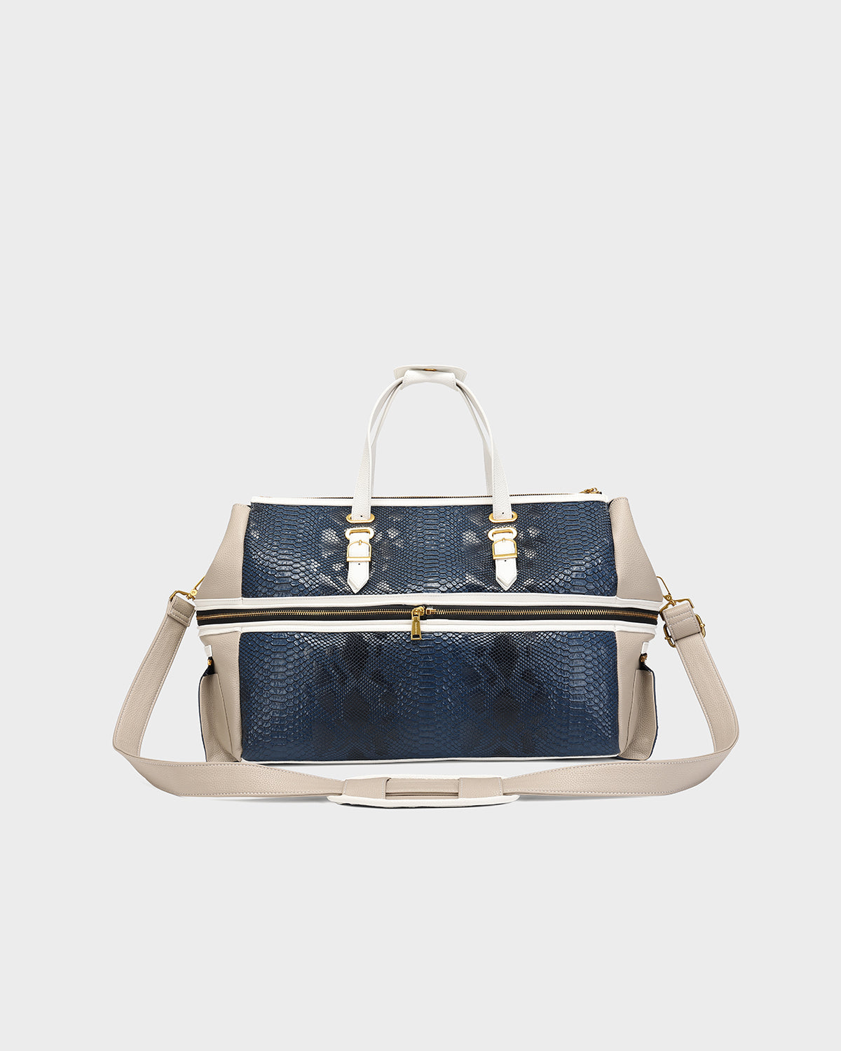 POWER Luxe Travel Set in Navy & Grey 🗸