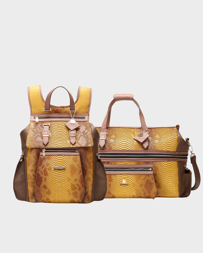 POWER Luxe Travel Set in Sunflower Yellow