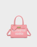 Pretty B Energy Mini Tote in Baby Pink