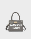 Pretty B Energy Mini Tote in Dark Grey