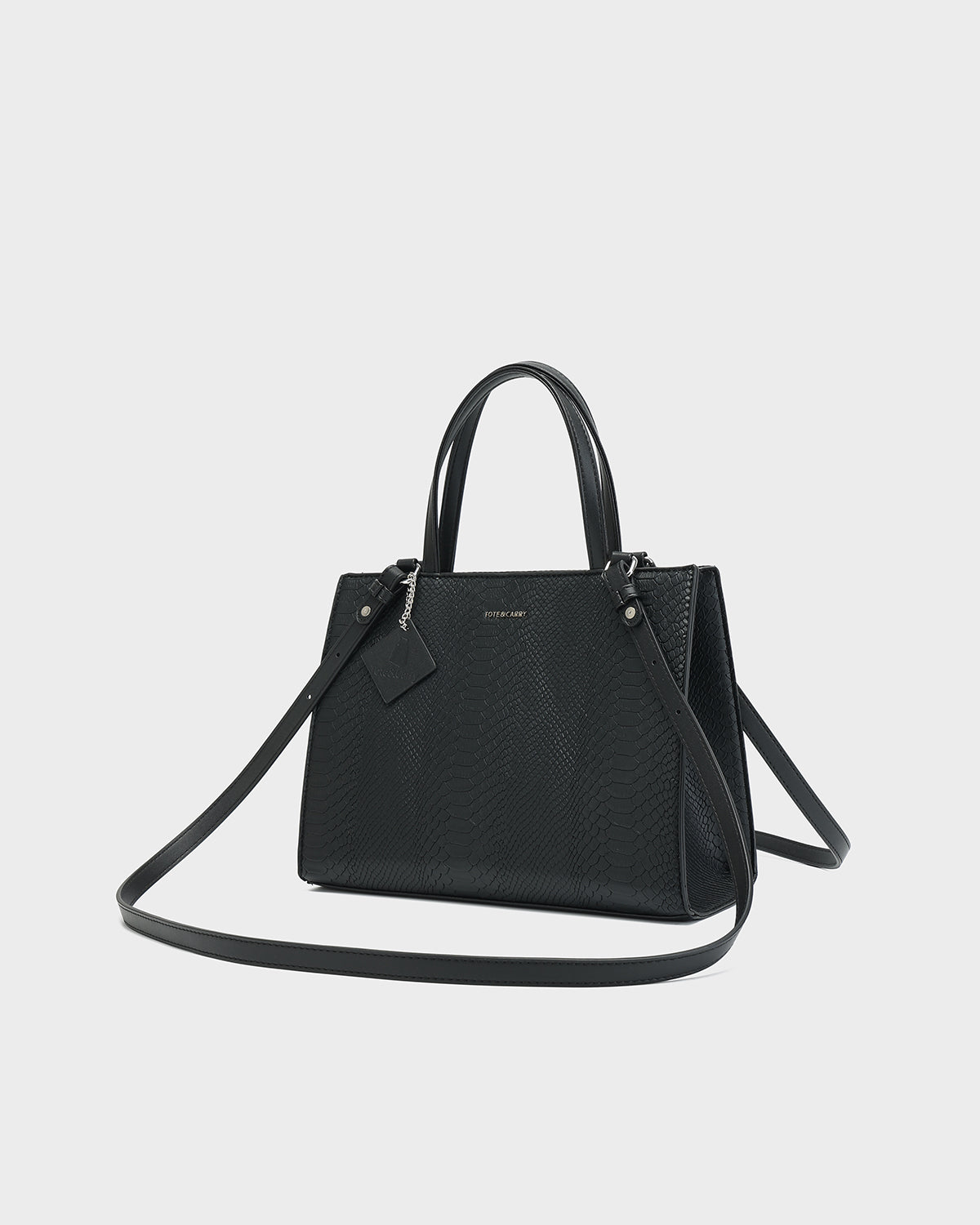 Prime 3PC Tote Bags Set in Black