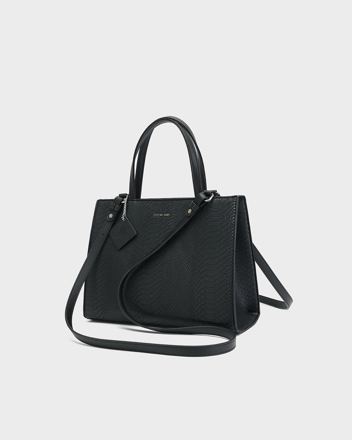 Prime 3PC Tote Bags Set in Black