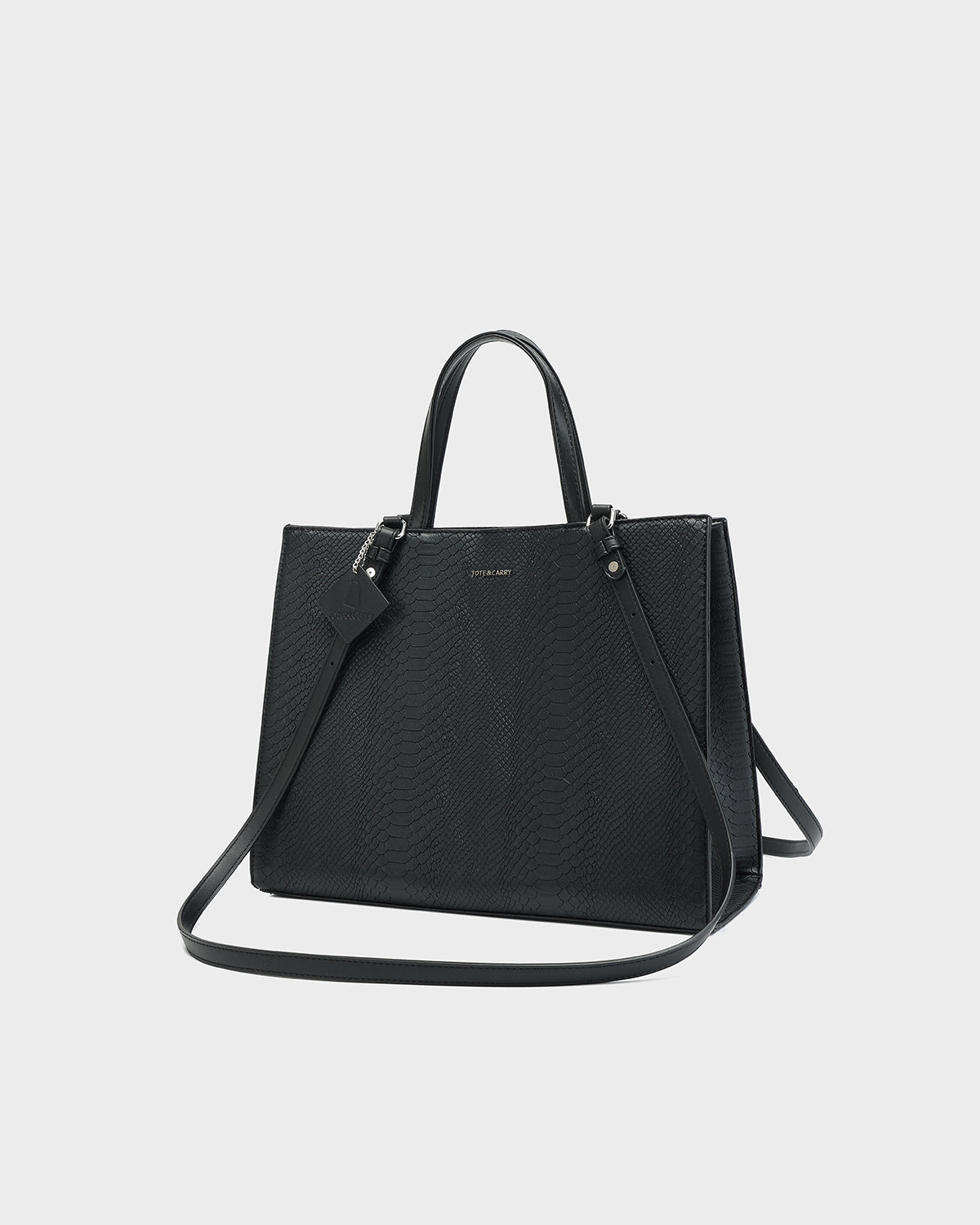 Prime 3PC Tote Bags Set in Black