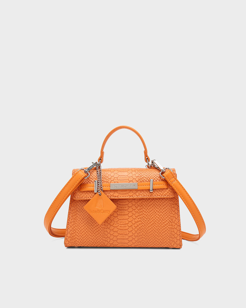 Prime Mini Tote Bag in Tangerine