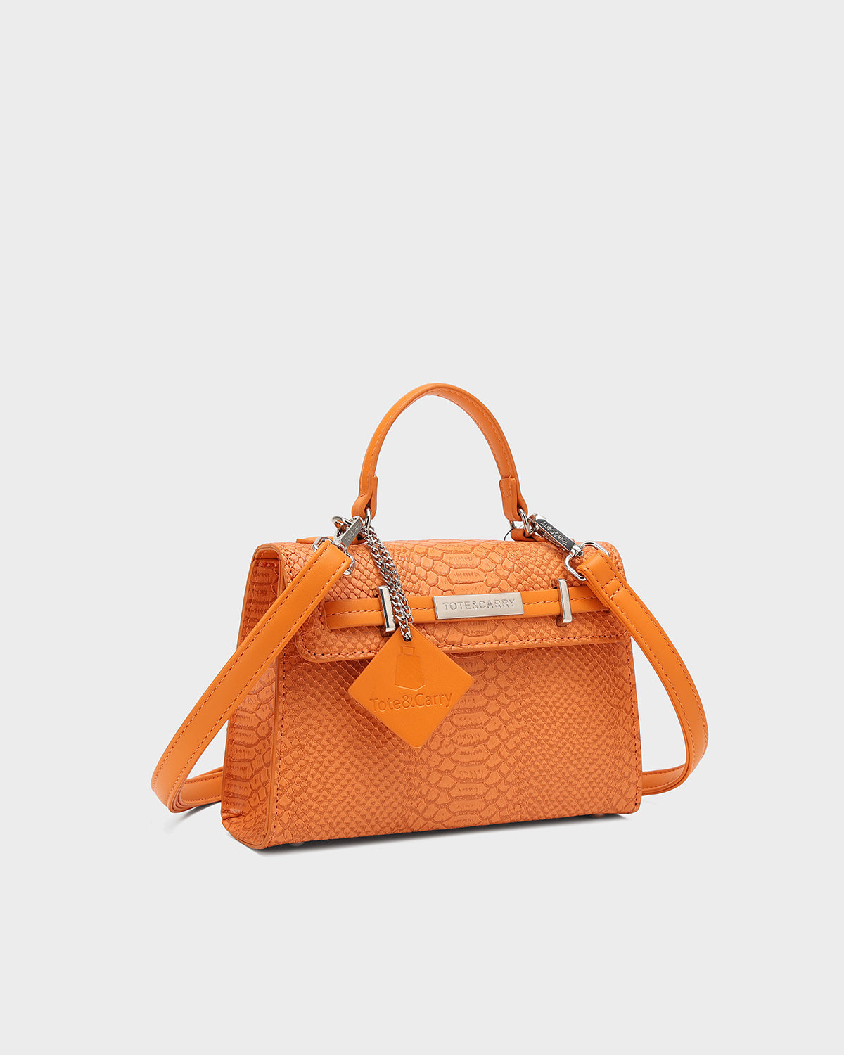 Prime Mini Tote Bag in Tangerine