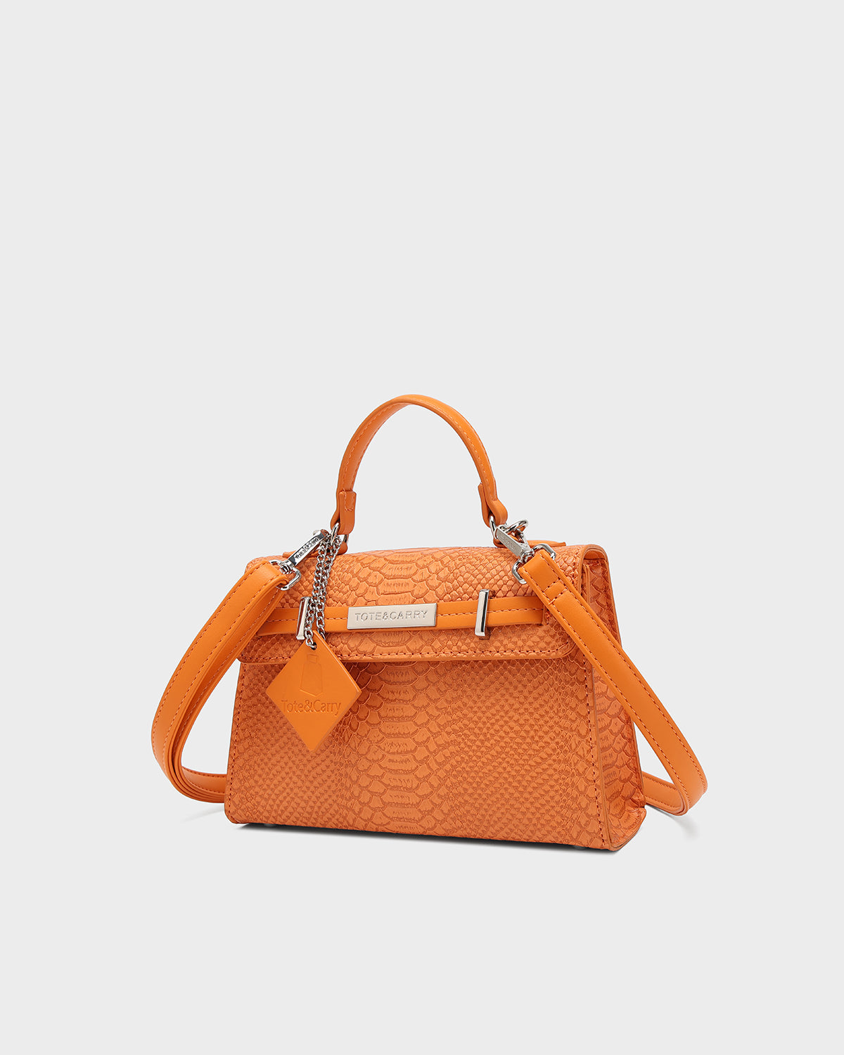 Prime Mini Tote Bag in Tangerine