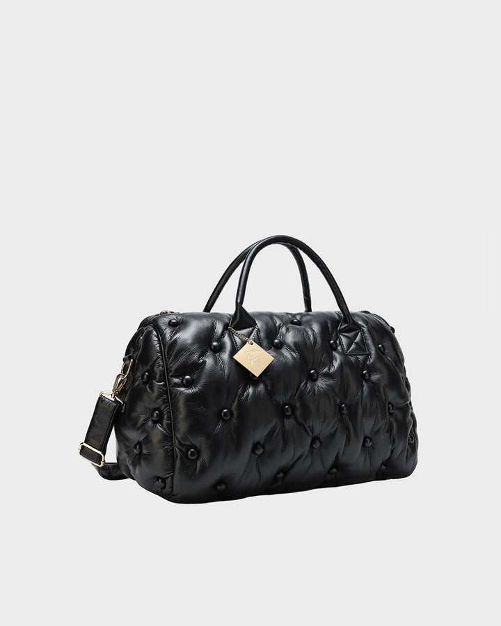Pearl Power Duffle Bag in Black