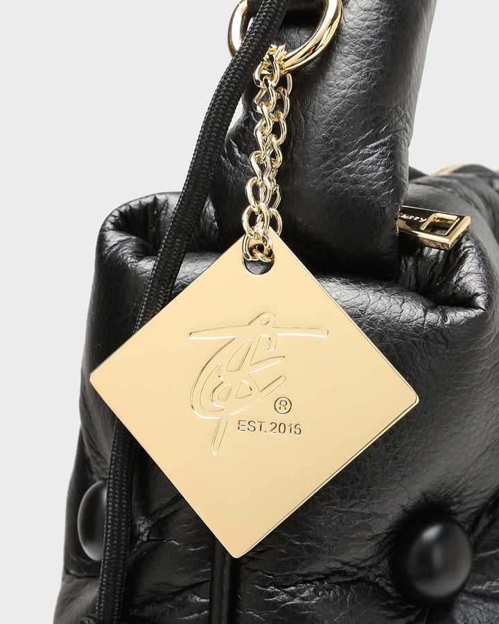 Diamond Stitch Set in Black