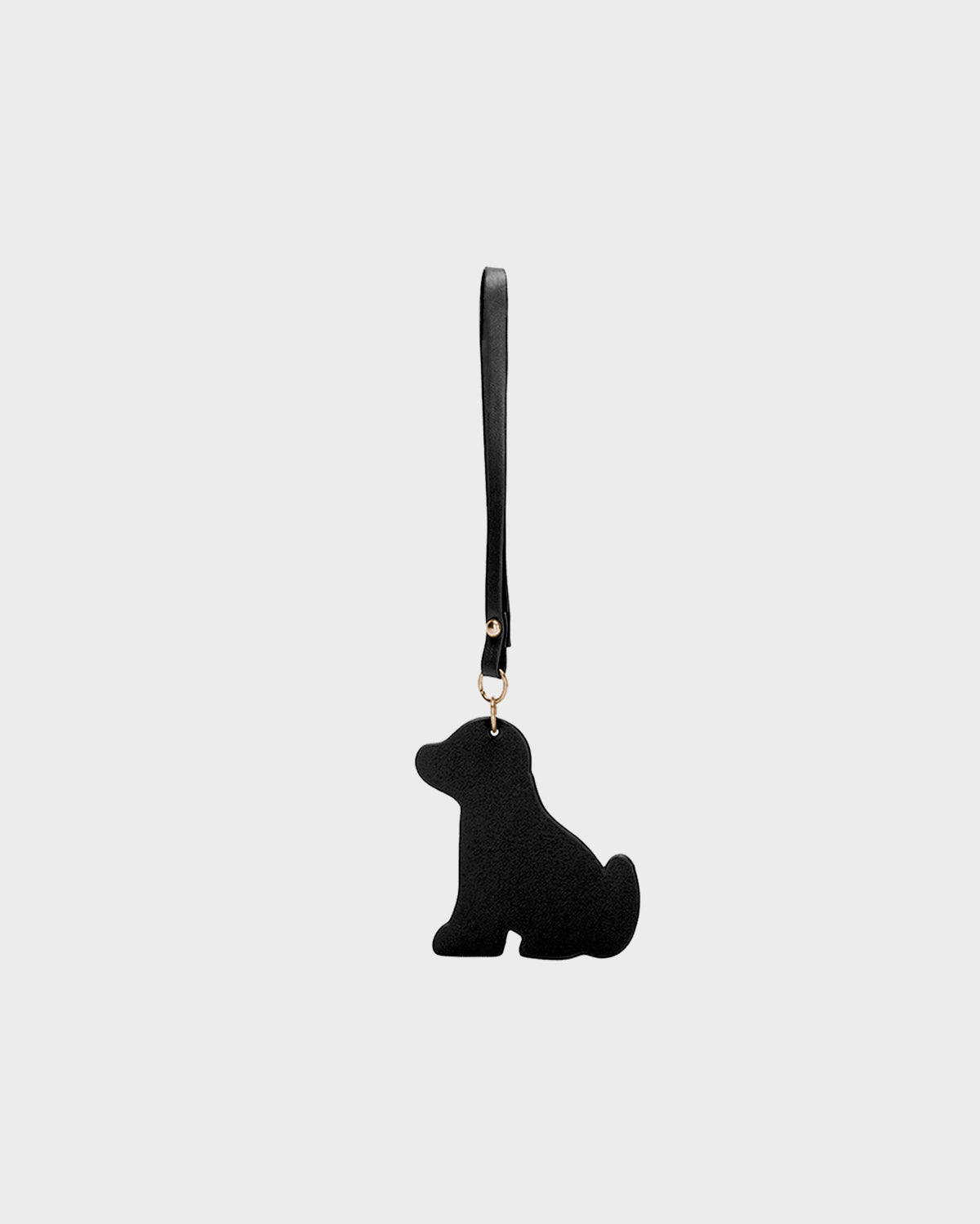 Puppy Key chain in Black