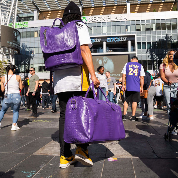 Classic 3-Piece City Weekender Set in Purple