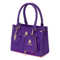 Purple Purse Pink Bottom Mini Tote Bag