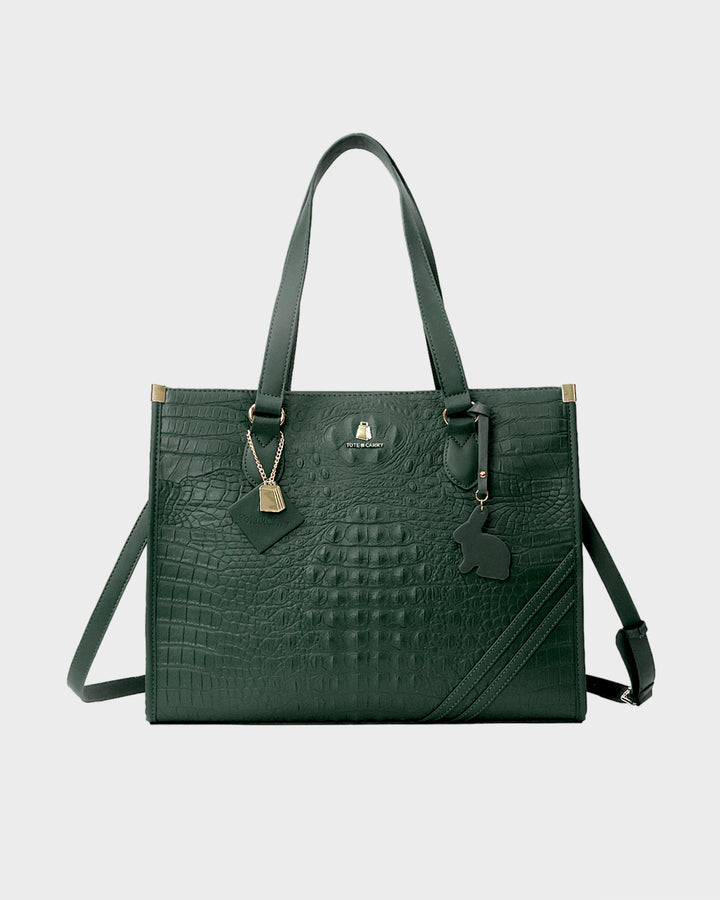 Rabbit Key chain in Emerald Green