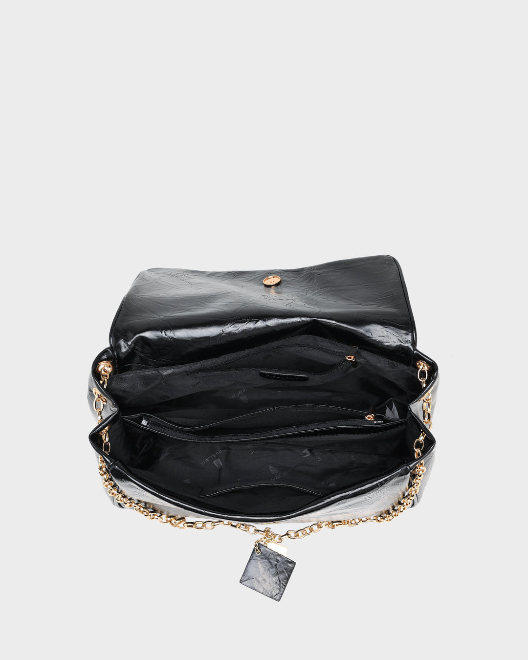 Rebellious Chic Tote Bag in Black