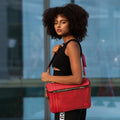 Sac besace apollo 1 rouge