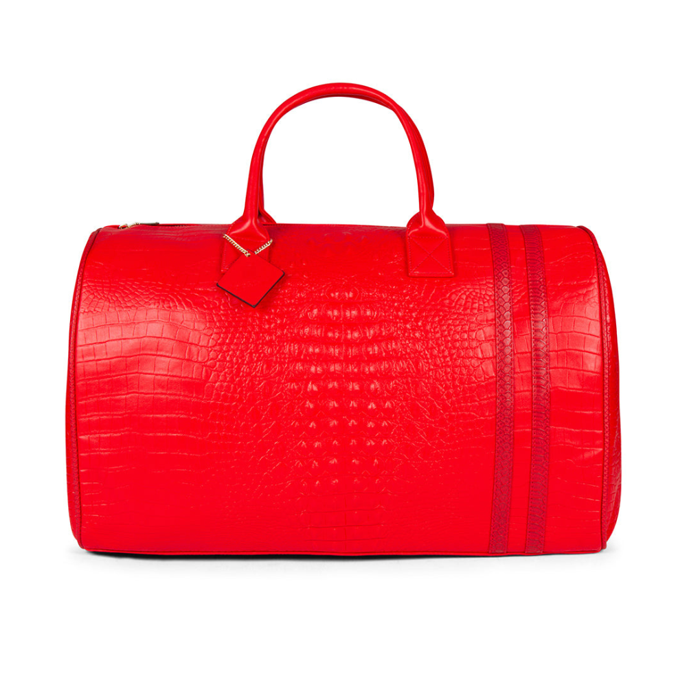 Red holdall top
