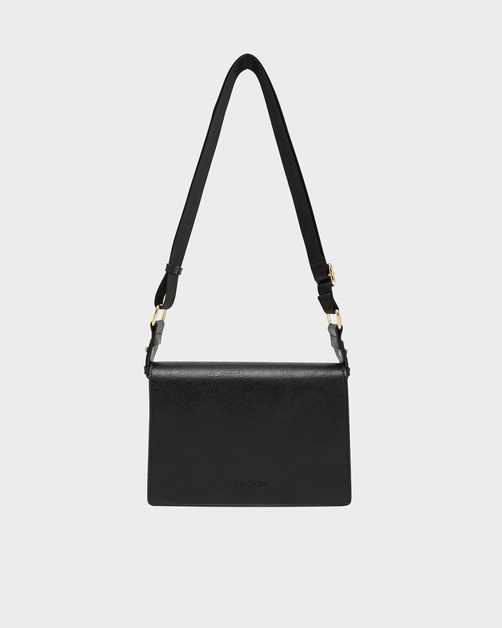 Royalty Messenger Bag in Black