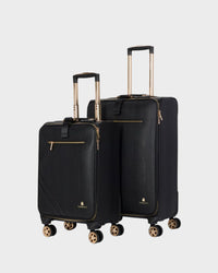 Signature 2-Piece Luggage Set in Black