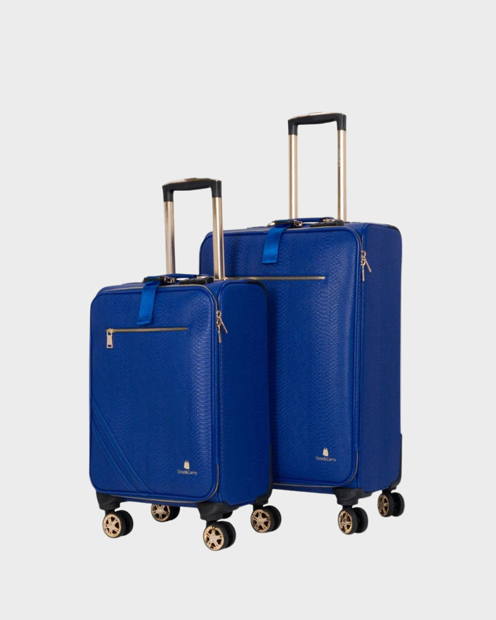 Signature 2-Piece Luggage Set in Royal Blue