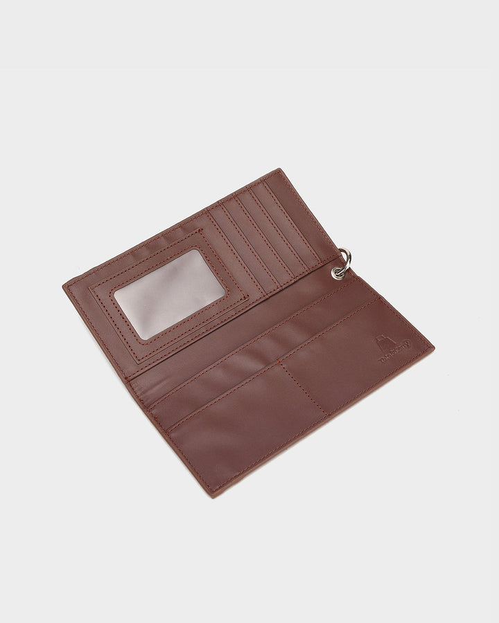 Apollo 1 Chain Wallet in Chocolate