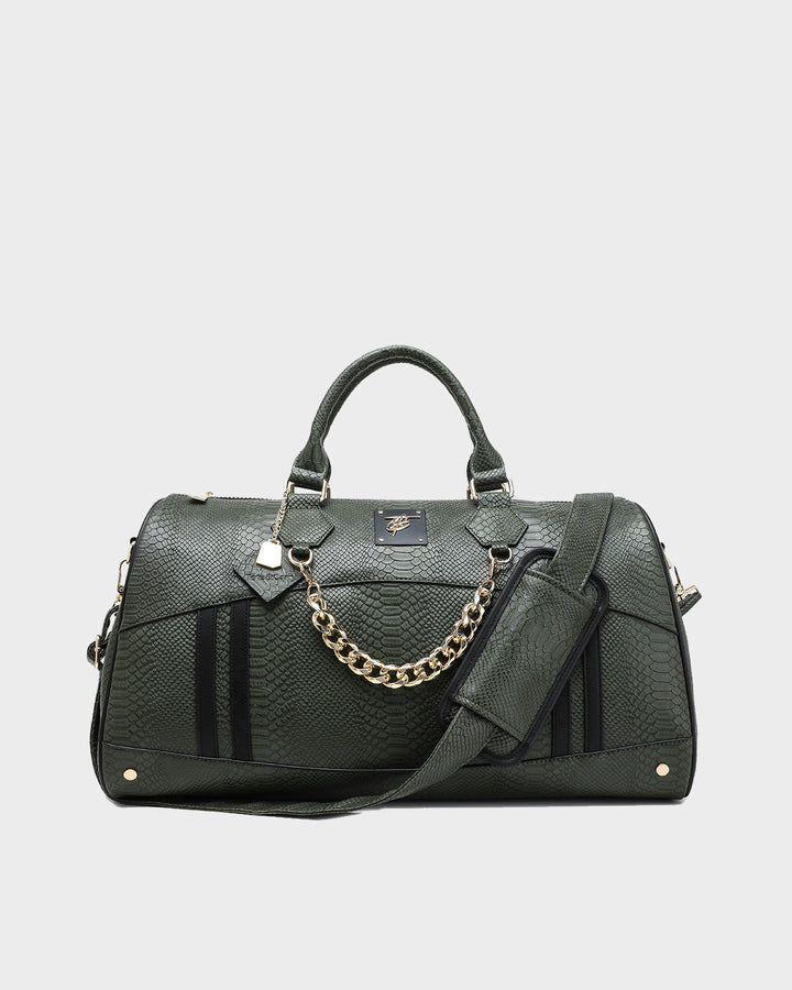 Goddess Duffle Bag in Green