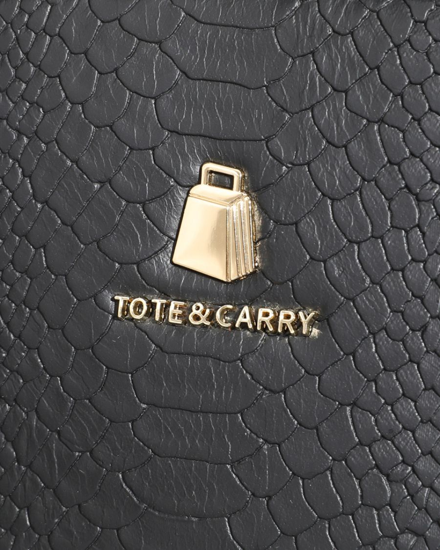 Apollo 1 Tote Bag in Black