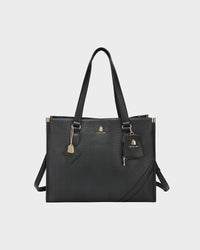 Signature City Tote Bag in Black
