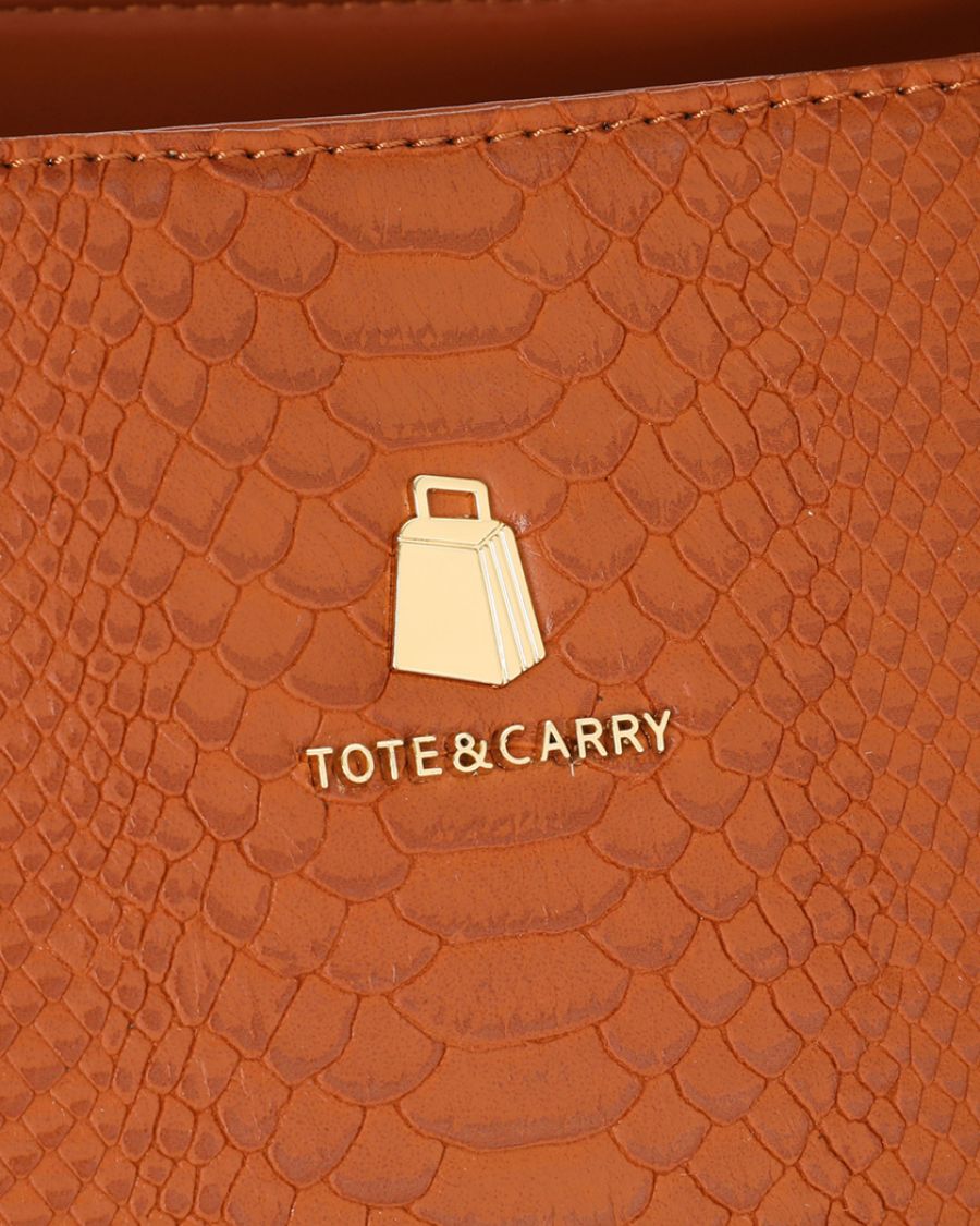Apollo 1 Tote Bag in Caramel