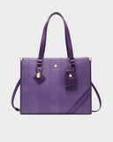 Signature City Tote Bag in Purple